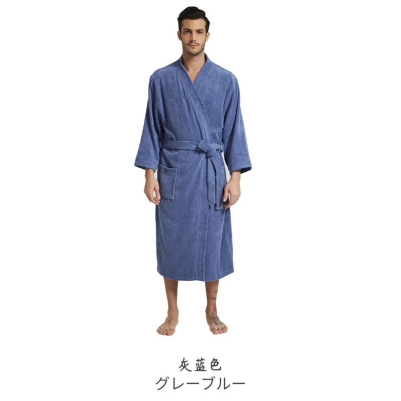 Peignoir de bain Coton/Éponge Homme