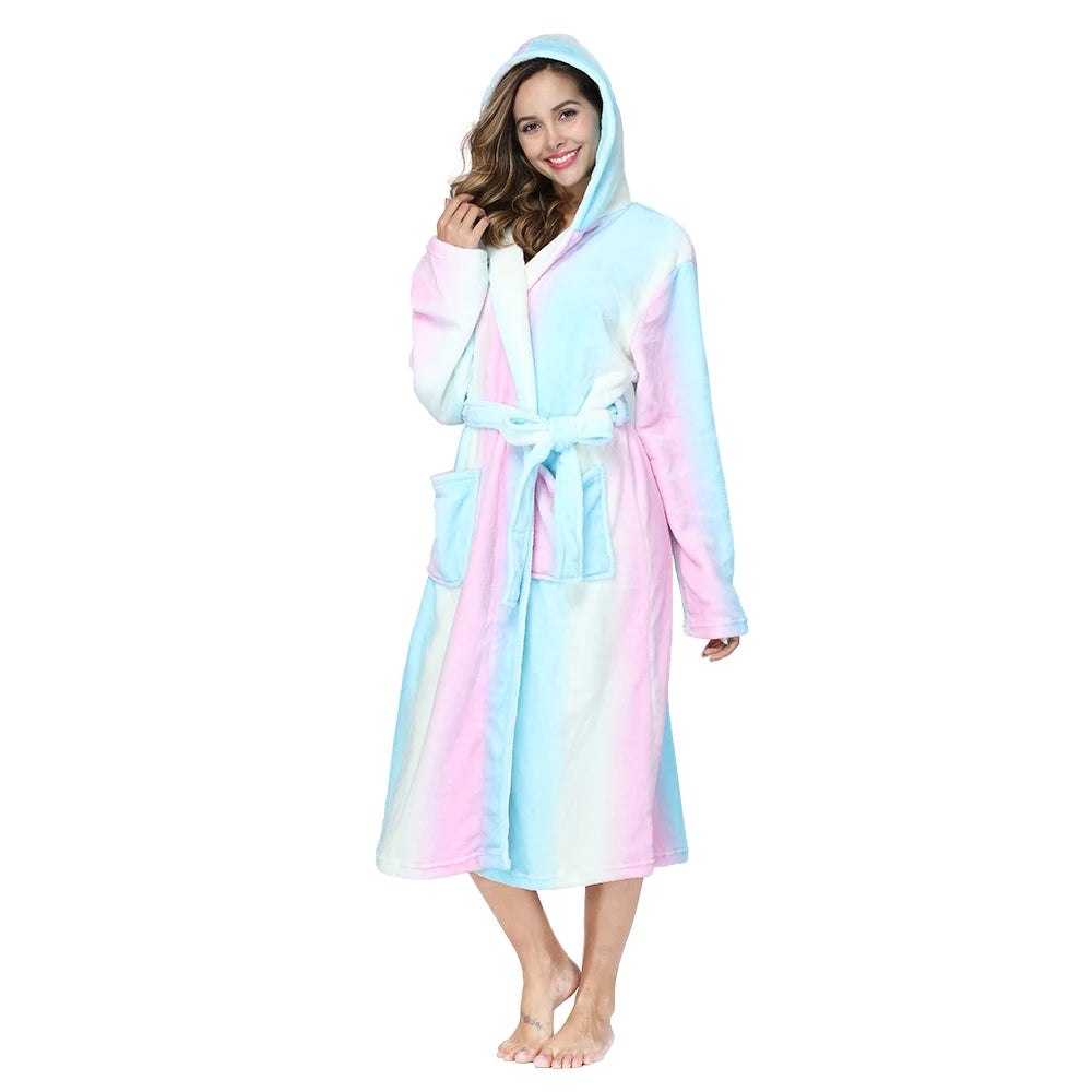 Peignoir de Bain Arc en Ciel Femme