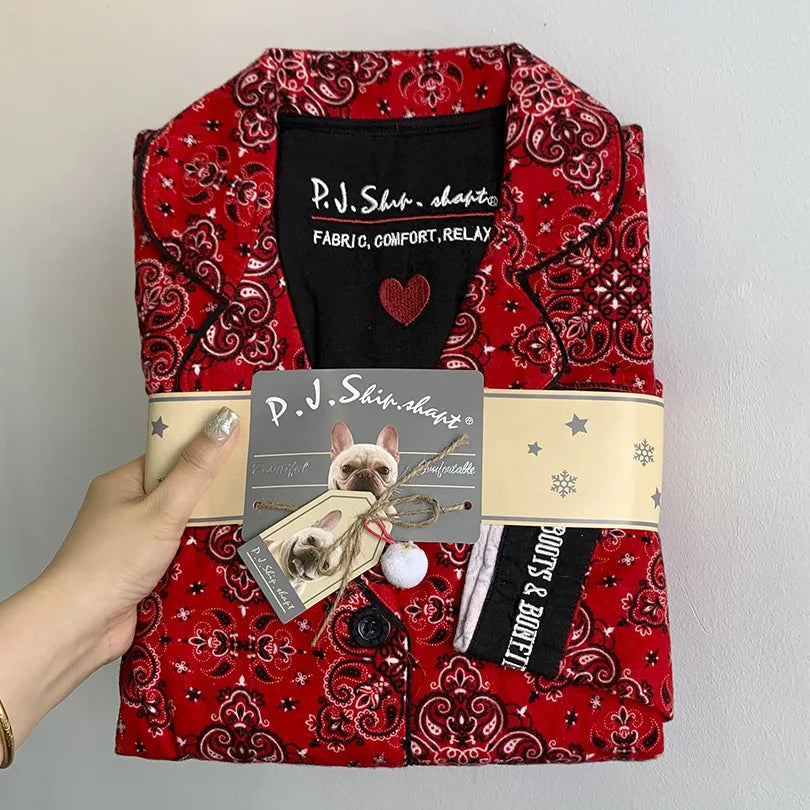 Pyjama Femme Coton Automne 2025