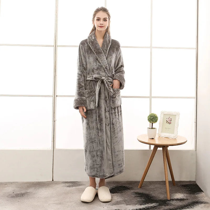 Peignoir classique confort adulte