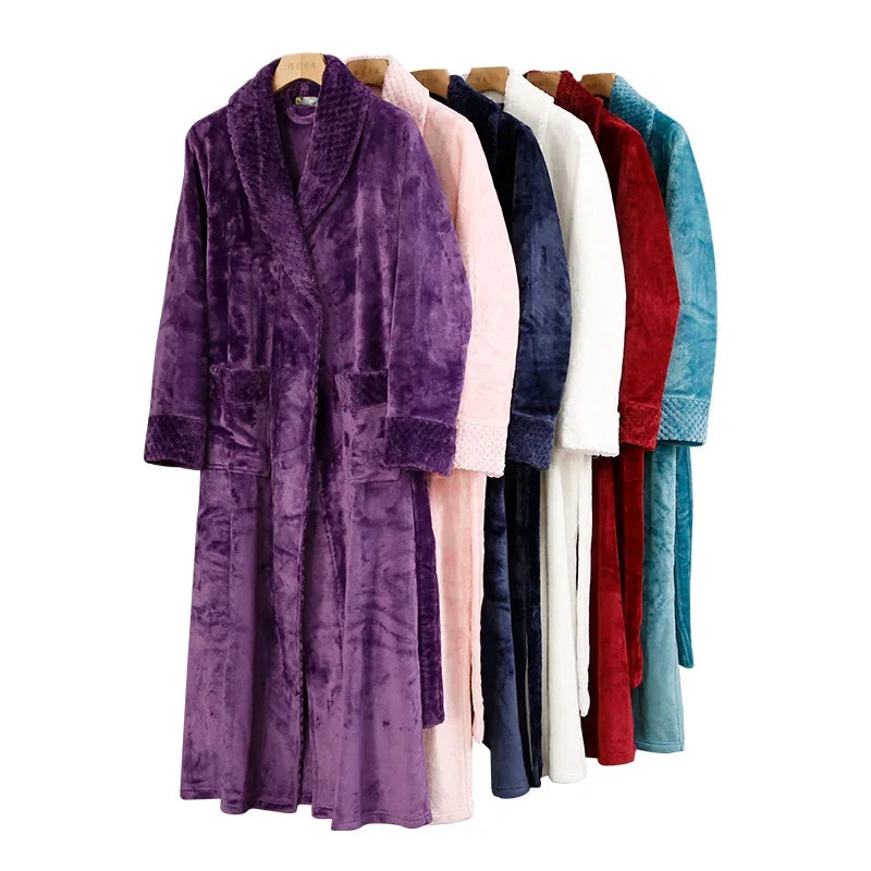 Peignoir de Bain automne/hiver Polyester Homme et Femme