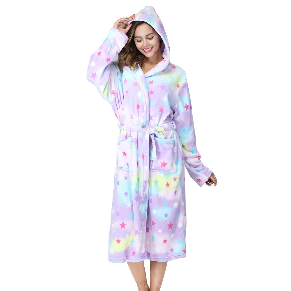 Peignoir de Bain Arc en Ciel Femme