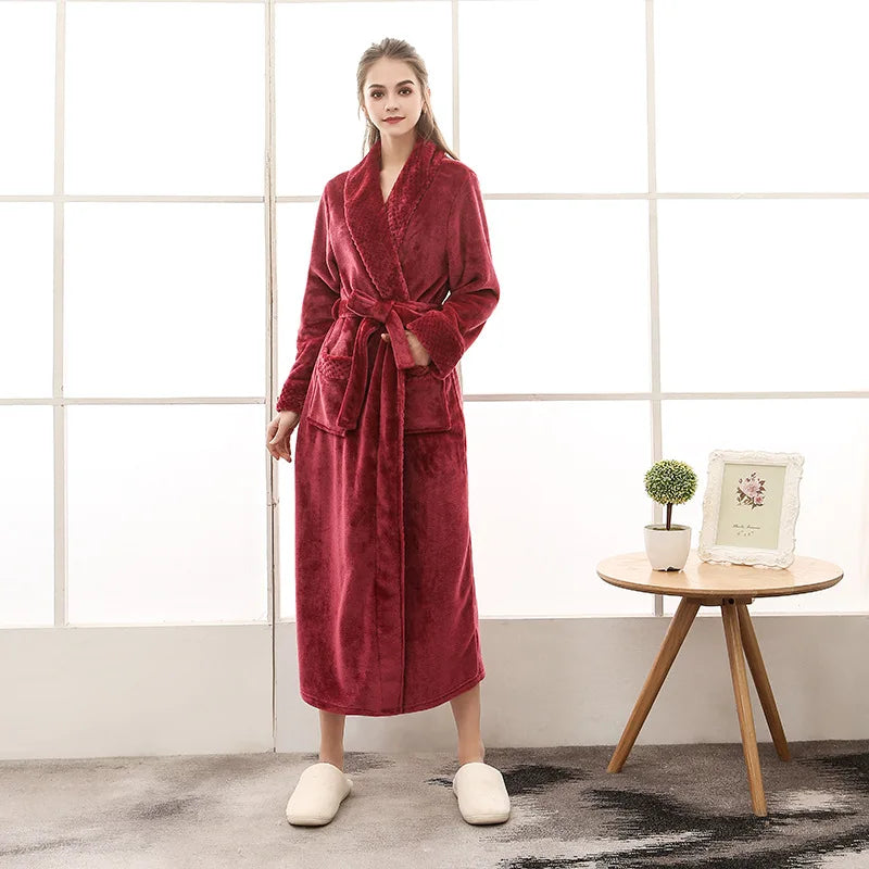 Peignoir classique confort adulte