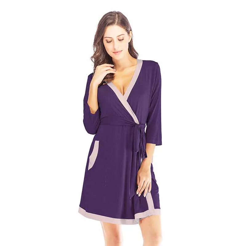 Peignoir Modal Femme