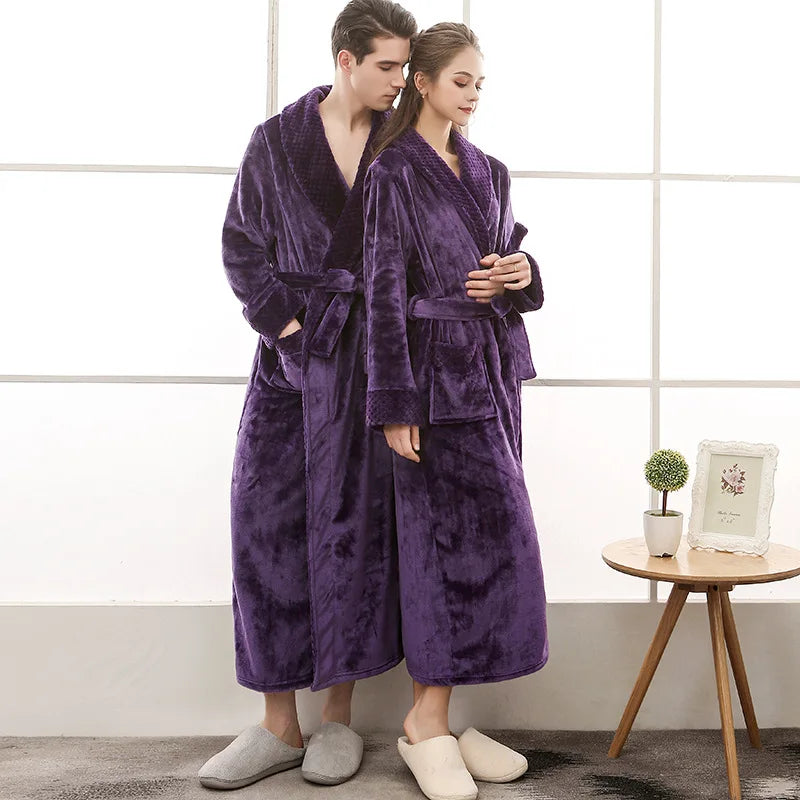 Peignoir classique confort adulte