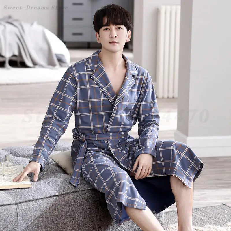 Peignoir Coton/Polyester Homme