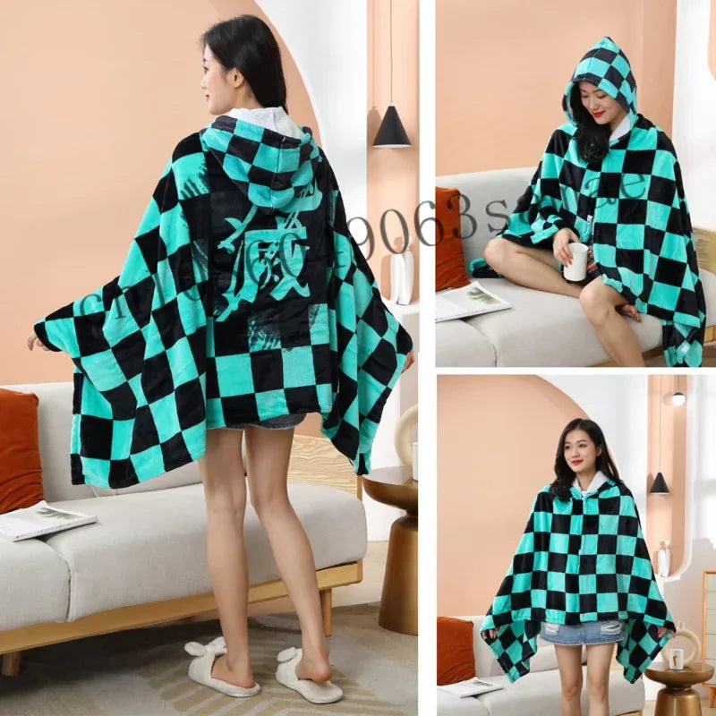 Peignoir/Serviette Demon Slayer Tanjirō Kamado