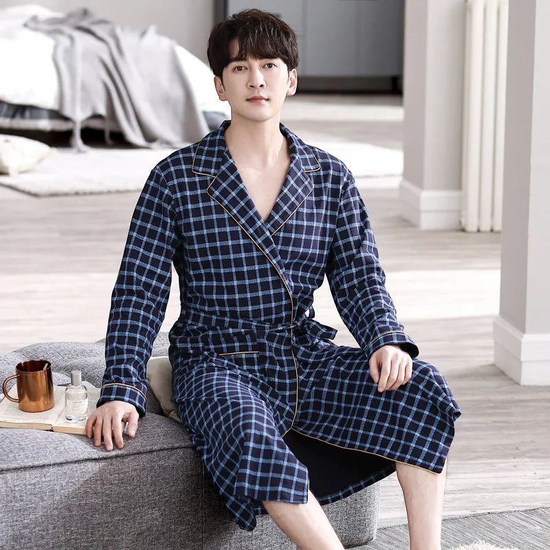 Peignoir Coton/Polyester Homme