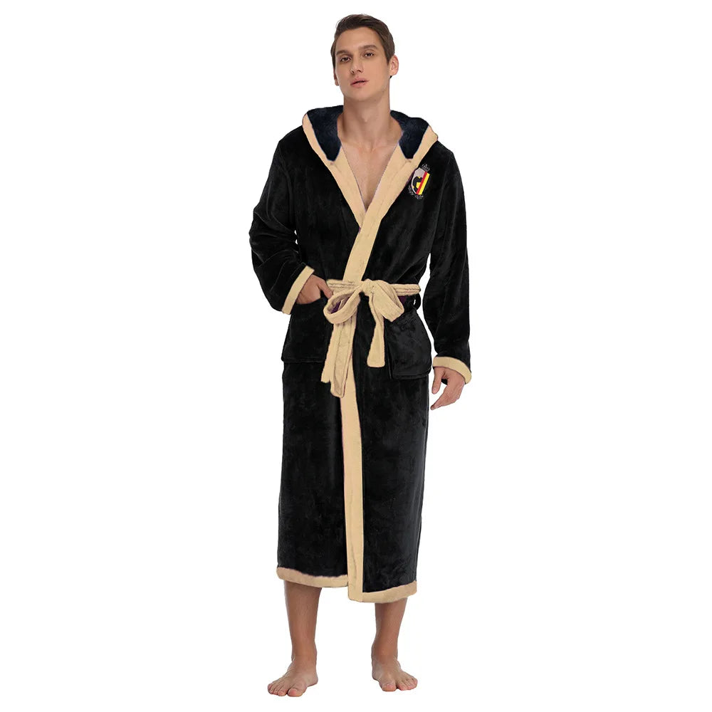 Peignoir Long Polaire Corail Polyester Homme