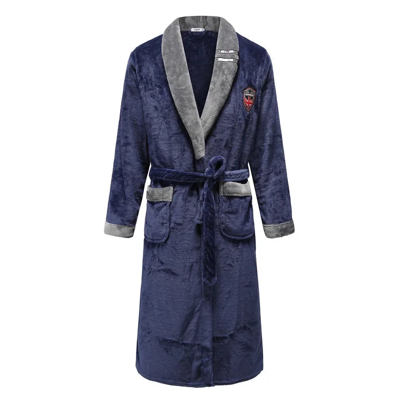 Peignoir chic flanelle Homme