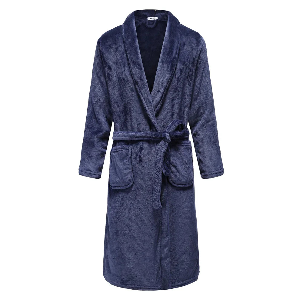 Peignoir chic flanelle Homme