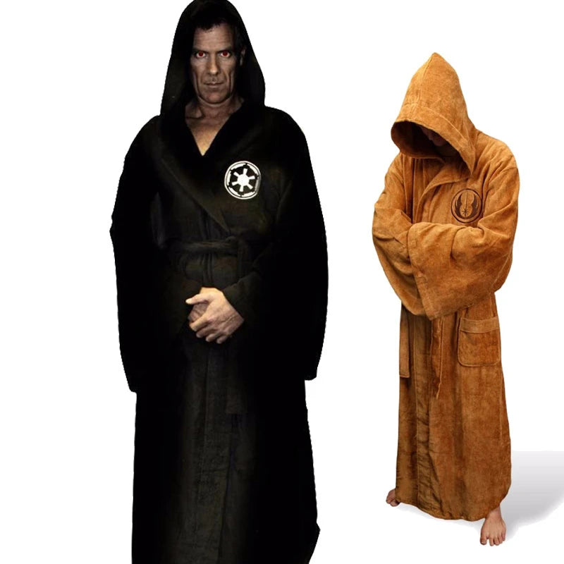 Peignoir en flanelle style Jedi