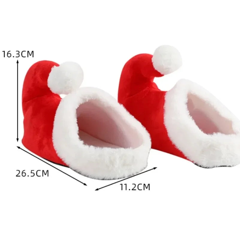Chaussons Père Noël Coton