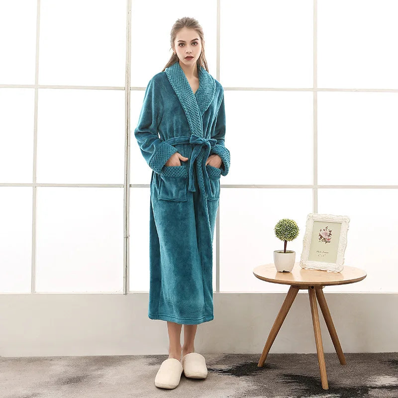 Peignoir classique confort adulte