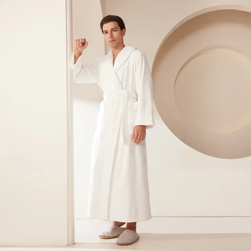 Peignoir de Bain automne/hiver Polyester Homme et Femme