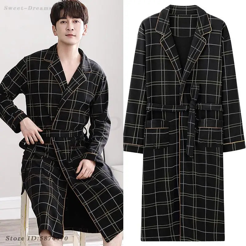 Peignoir Coton/Polyester Homme