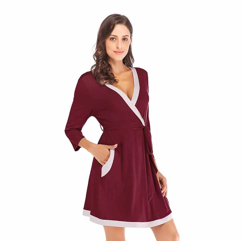 Peignoir Modal Femme