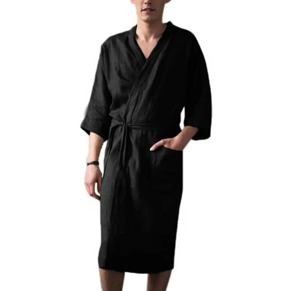Peignoir Doux et Absorbant Polyester Homme