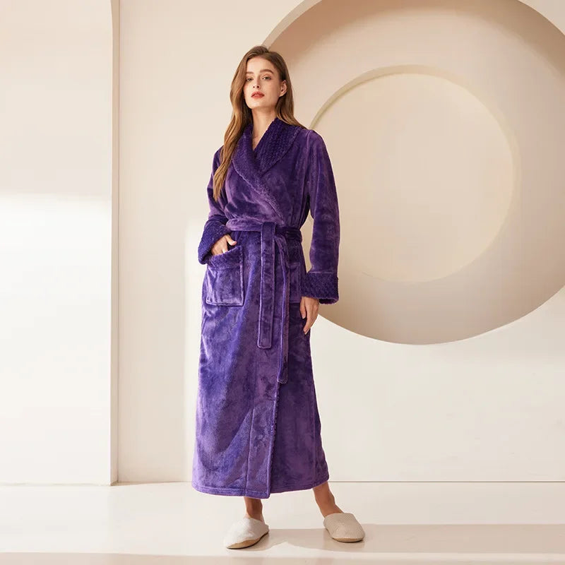 Peignoir de Bain automne/hiver Polyester Homme et Femme