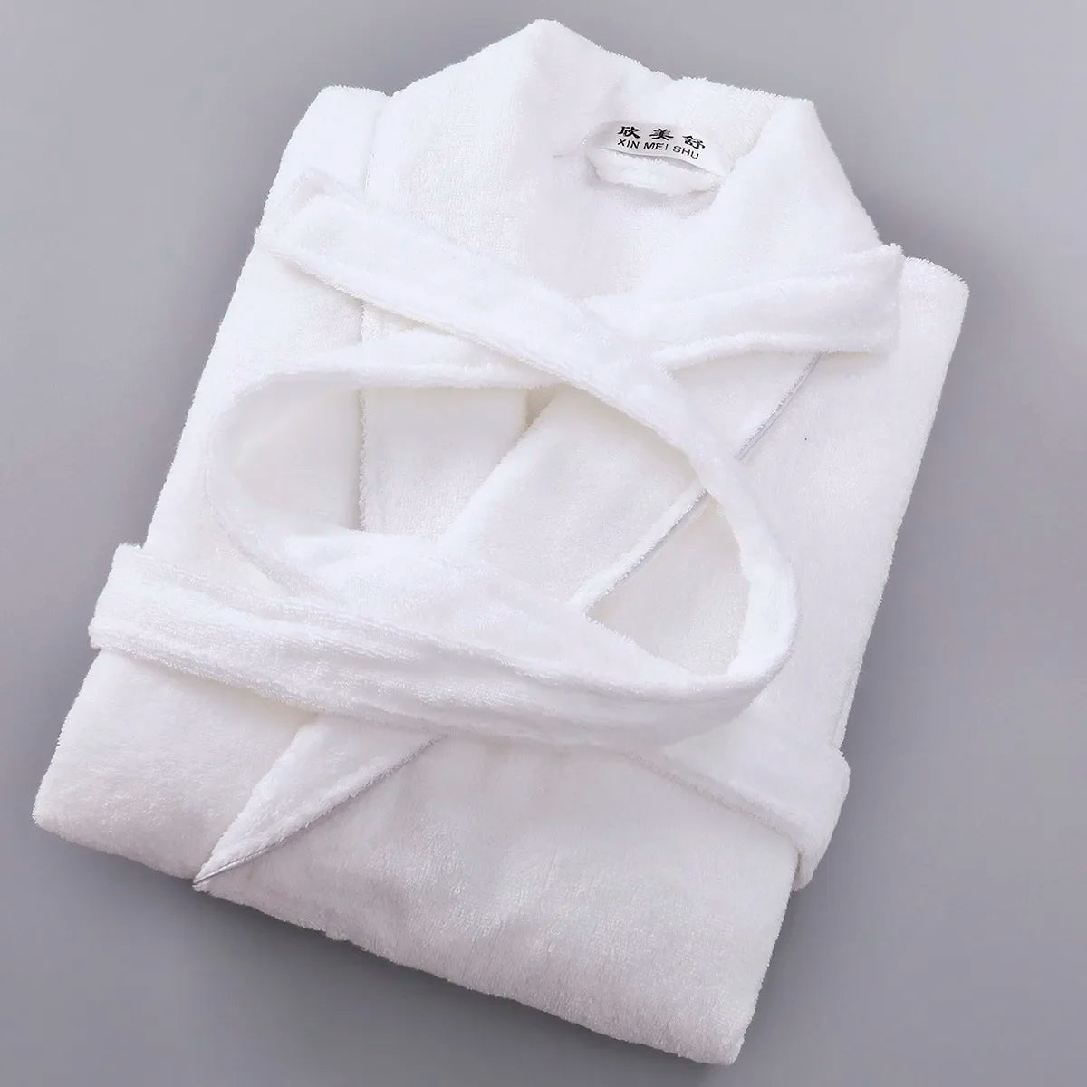 Peignoir de bain Coton éponge/Polyester doux Homme et Femme