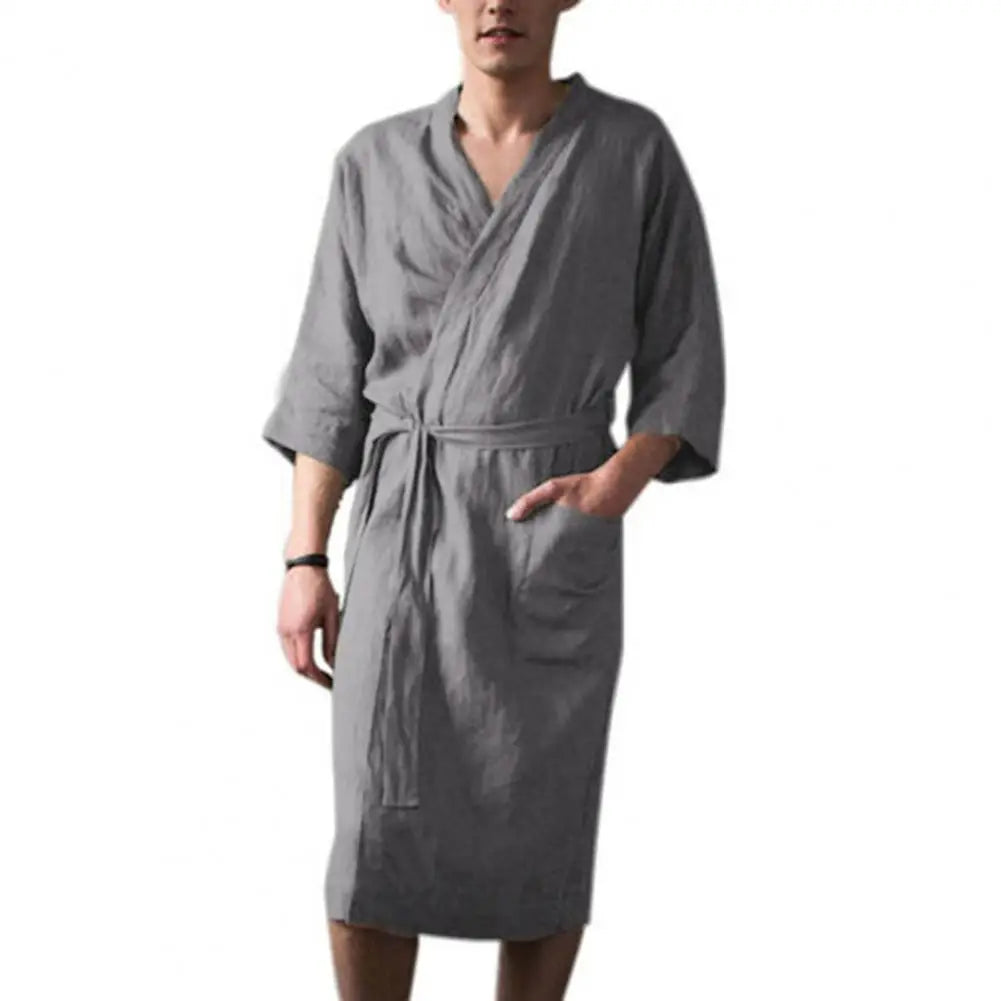 Peignoir Doux et Absorbant Polyester Homme