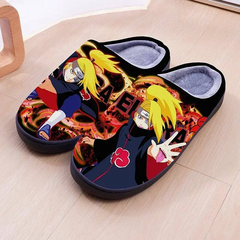 Pantoufles Naruto Flanelle
