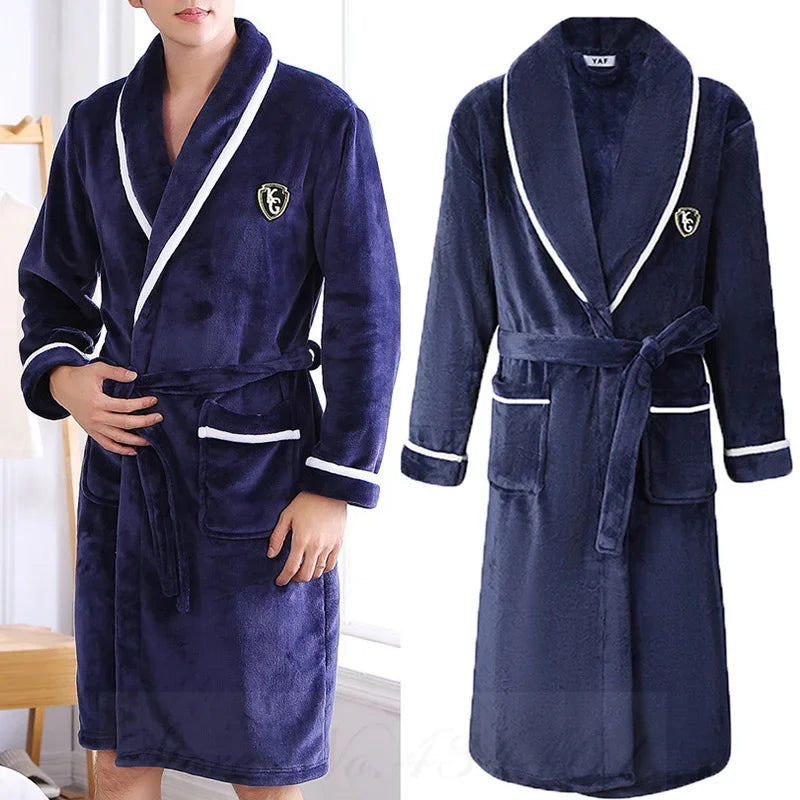 Peignoir chic flanelle Homme