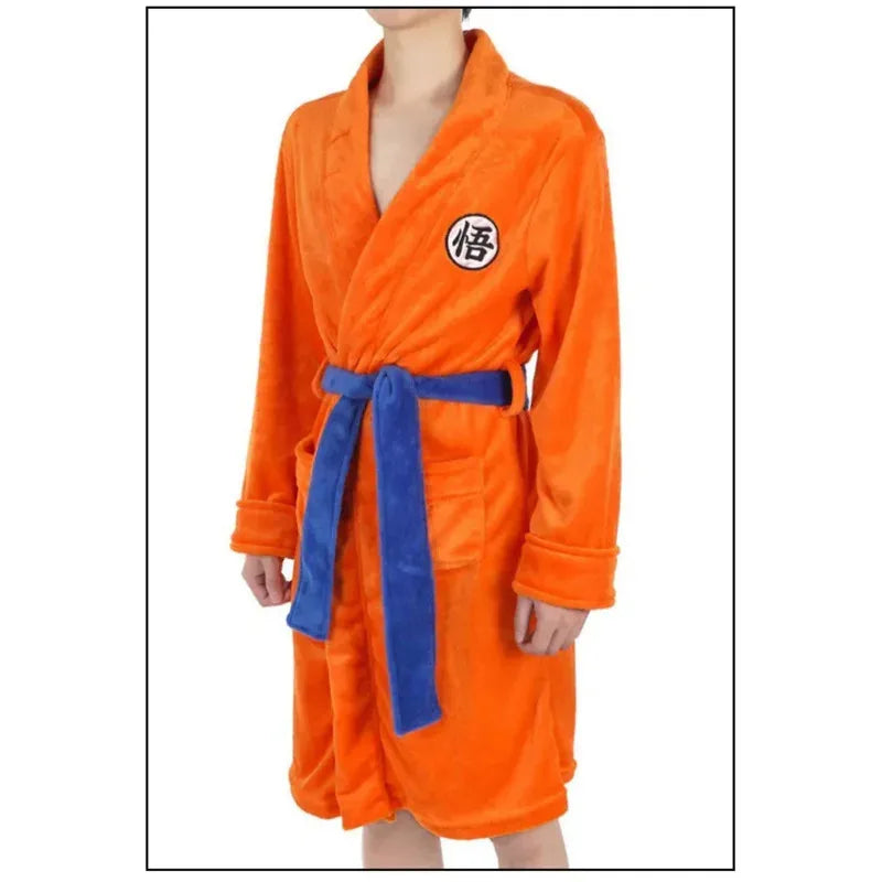 Peignoir Dragon ball Son Goku Flanelle