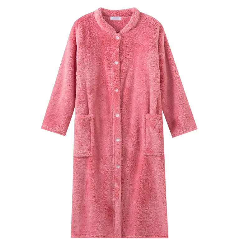 Peignoir Automne/Hiver Flanelle/Polaire Polyester Unisexe