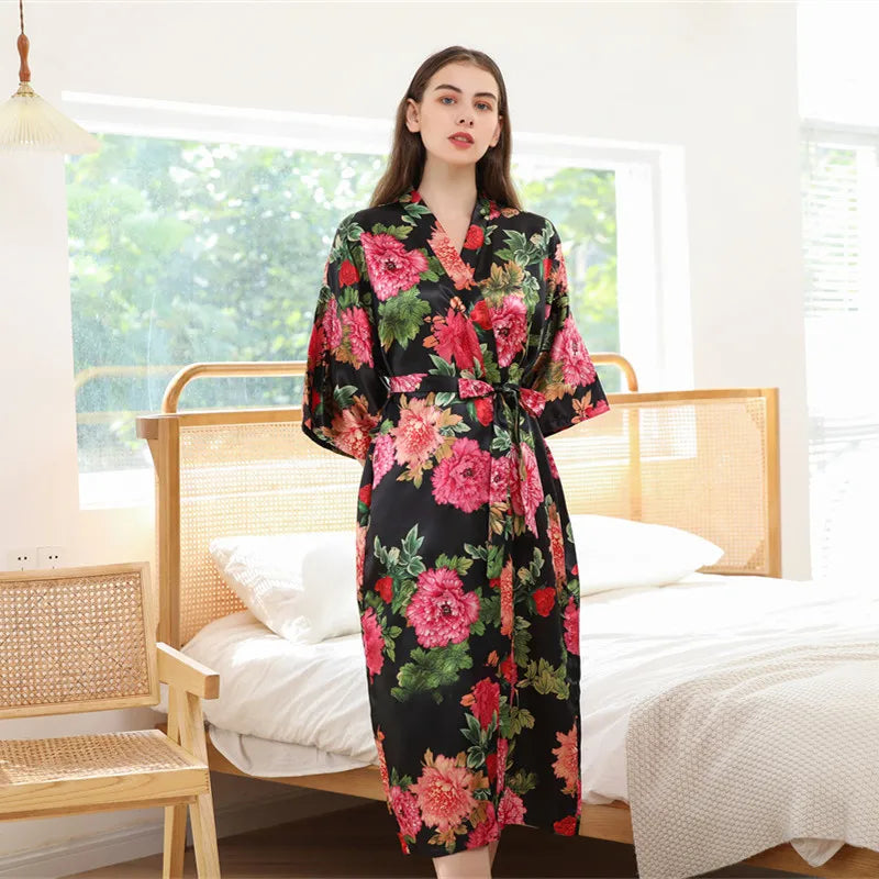 Peignoir Court et Long Femme