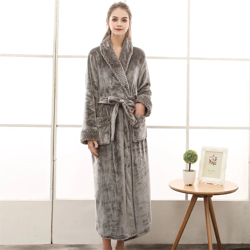 Peignoir classique confort adulte