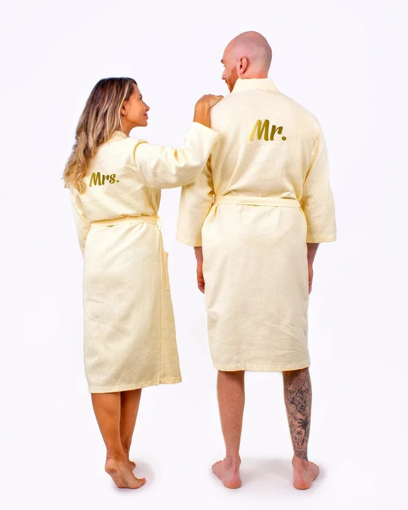 Peignoir de Bain King and Queen