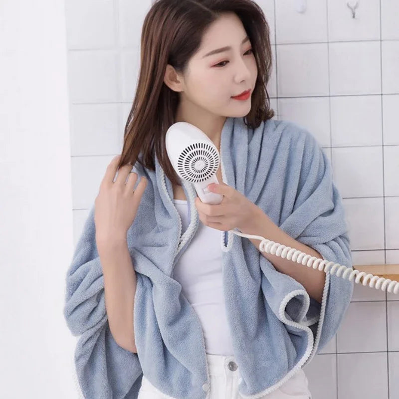 Serviette Peignoir Flanelle Femme