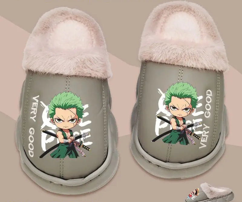 Pantoufles Enfant One Piece Phosphorecent Coton