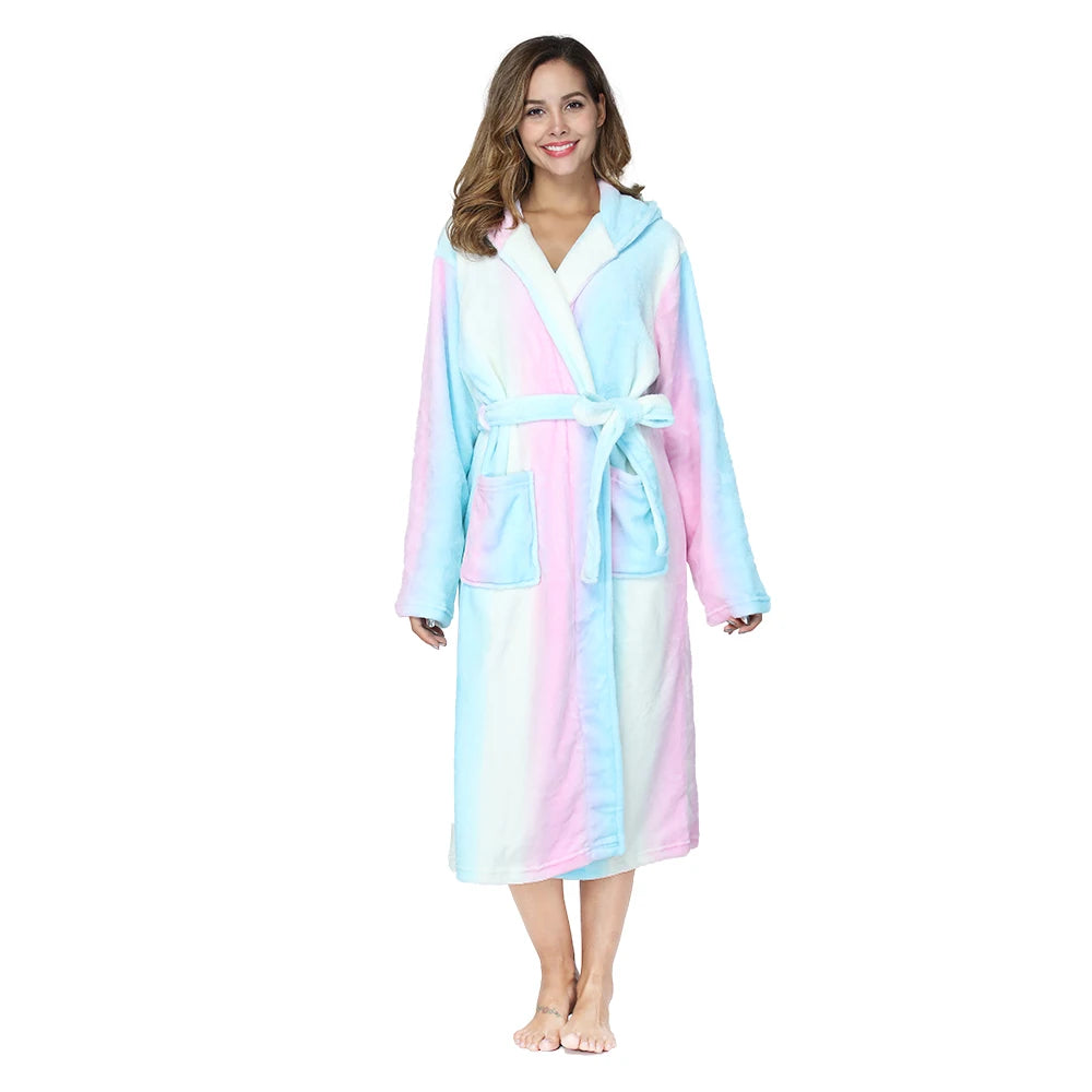Peignoir de Bain Arc en Ciel Femme