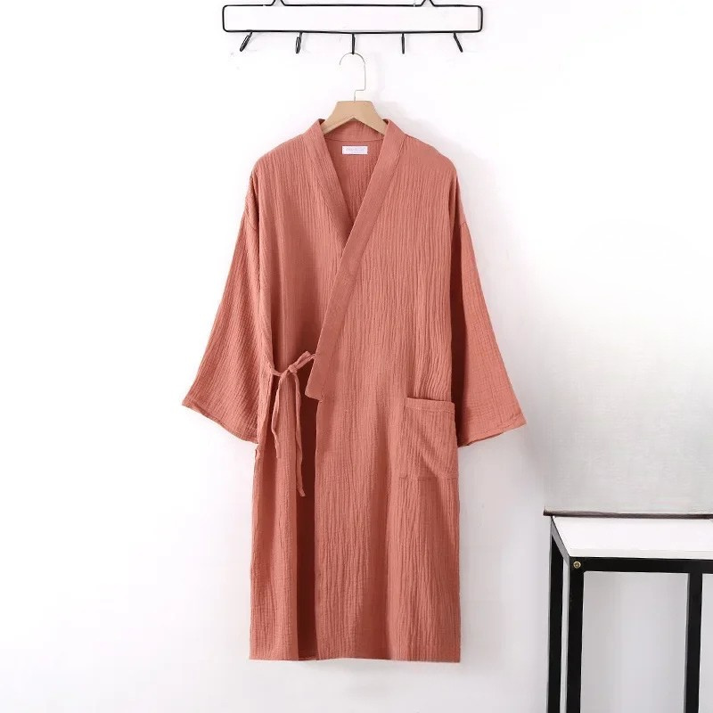 Yukata Japonais Unisexe Coton