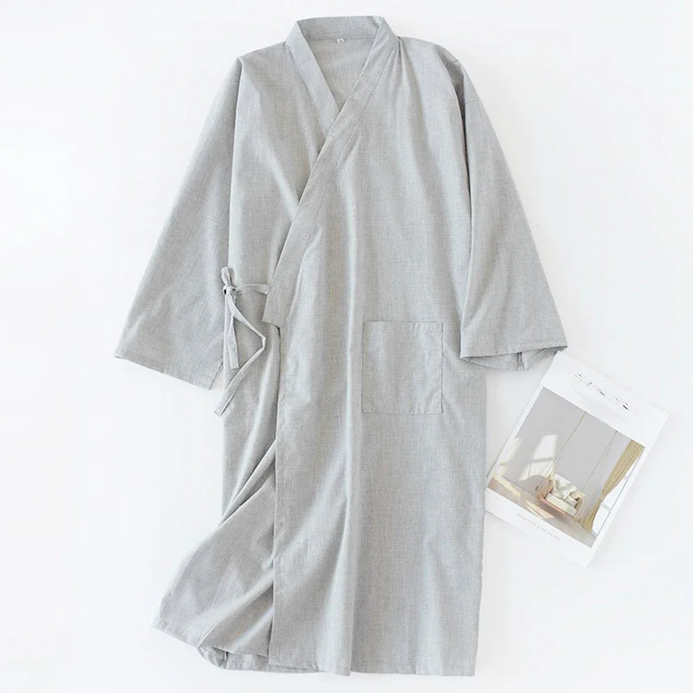 Yukata long polyester Homme