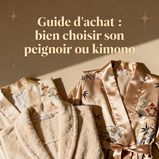 Choisir son Peignoir selon son utilité et ses envies