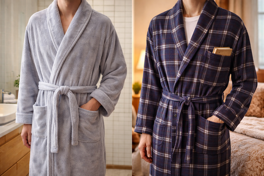 Différences entre un Peignoir et une Robe de chambre