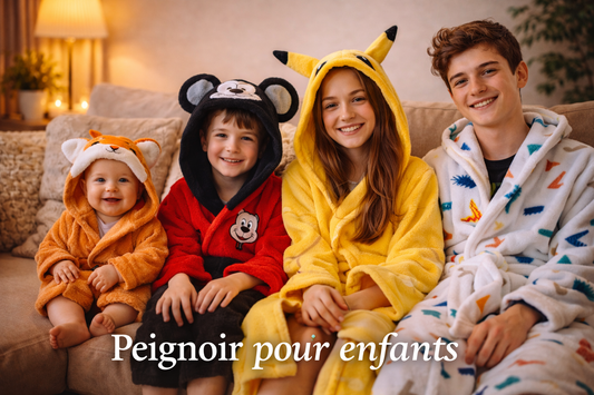 Les Peignoirs pour Enfants