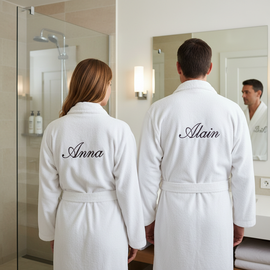 Les Peignoirs personnalisés