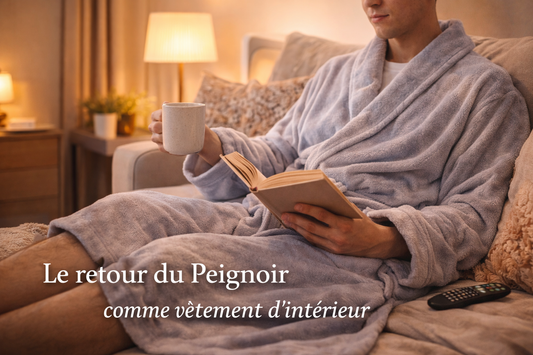 Le retour du Peignoir comme vêtement d'intérieur