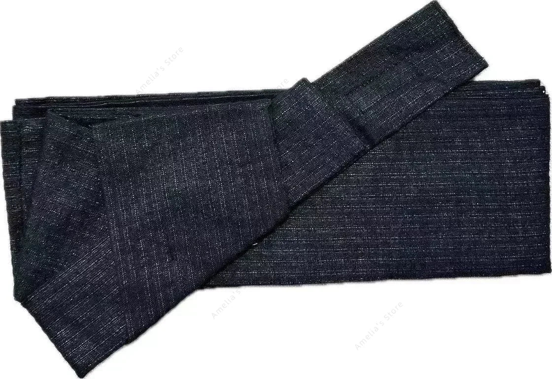 Ceinture/Obi Japonaise Rayé Coton/Polyester