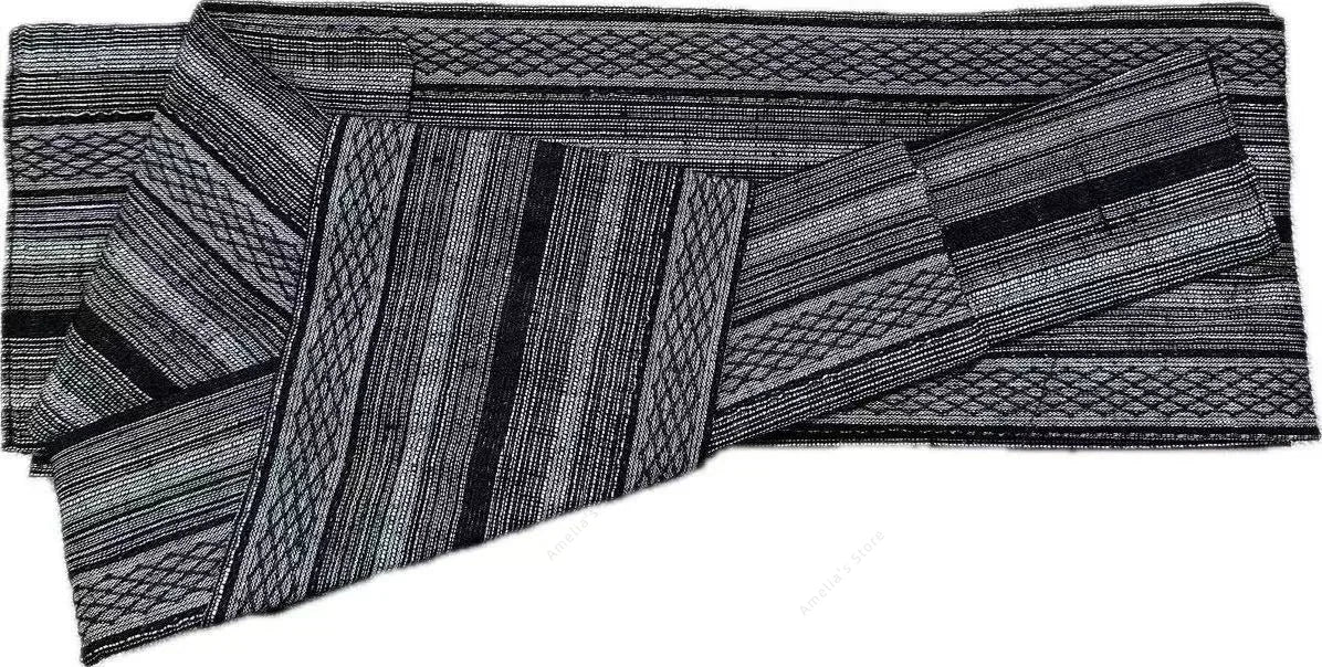 Ceinture/Obi Japonaise Rayé Coton/Polyester