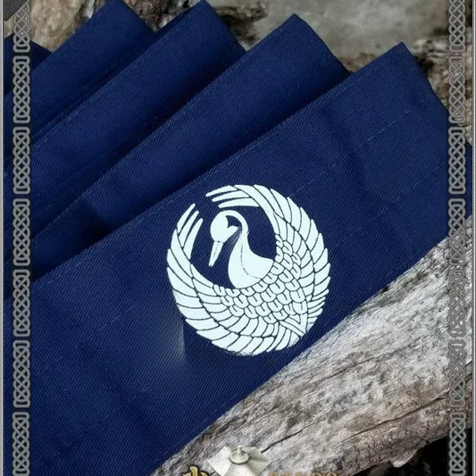 Ceinture/Obi Coton/Polyester Kamon Oiseau