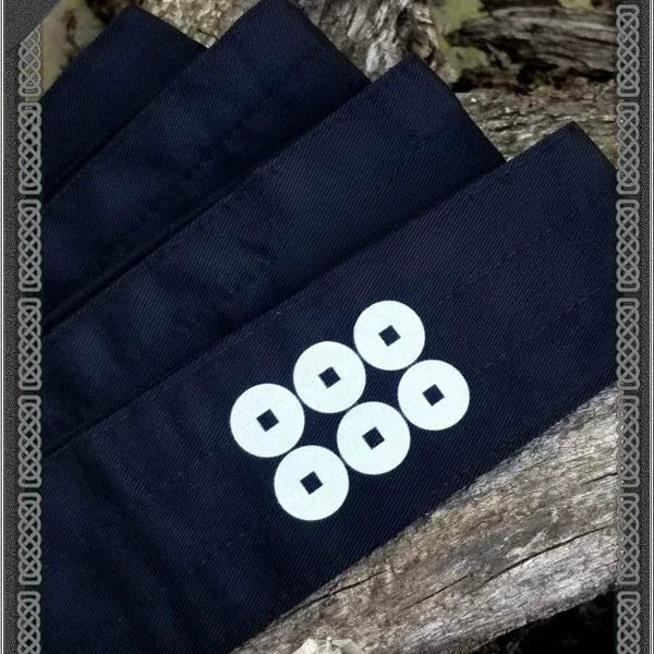 Ceinture/Obi Coton/Polyester Kamon géométrique