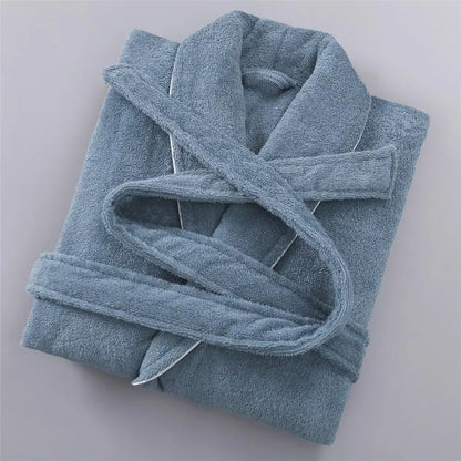 Peignoir de Bain Coton éponge/Polyester Homme et Femme