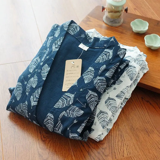 Yukata Japonais coton/polyester unisexe
