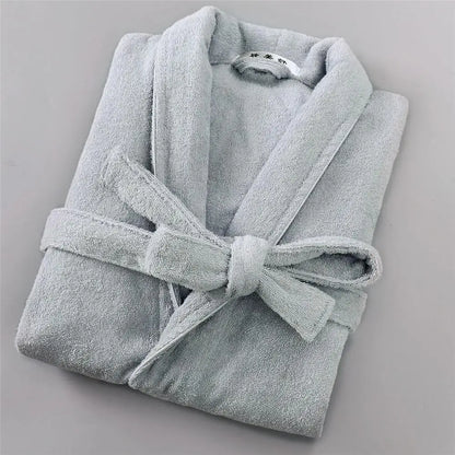 Peignoir de Bain Coton éponge/Polyester Homme et Femme