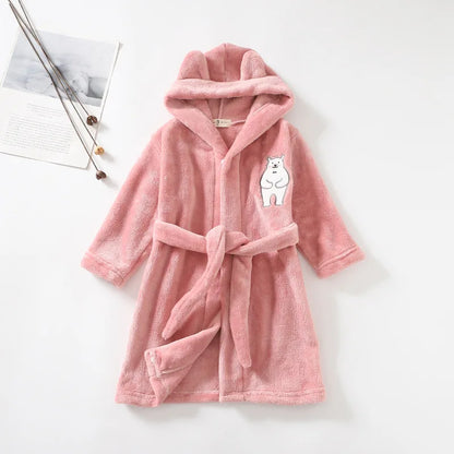 Peignoir ourson bébé/enfant